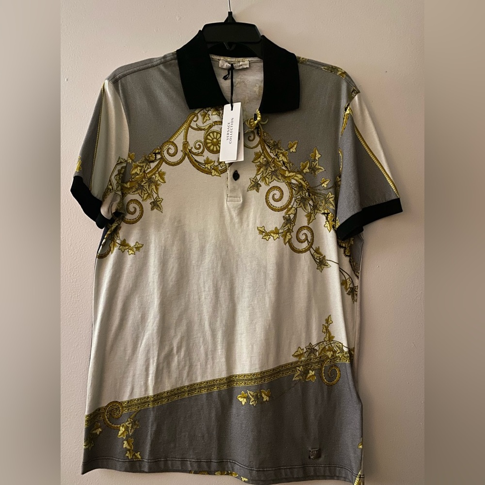 Original Mens Versace Polo Shirt